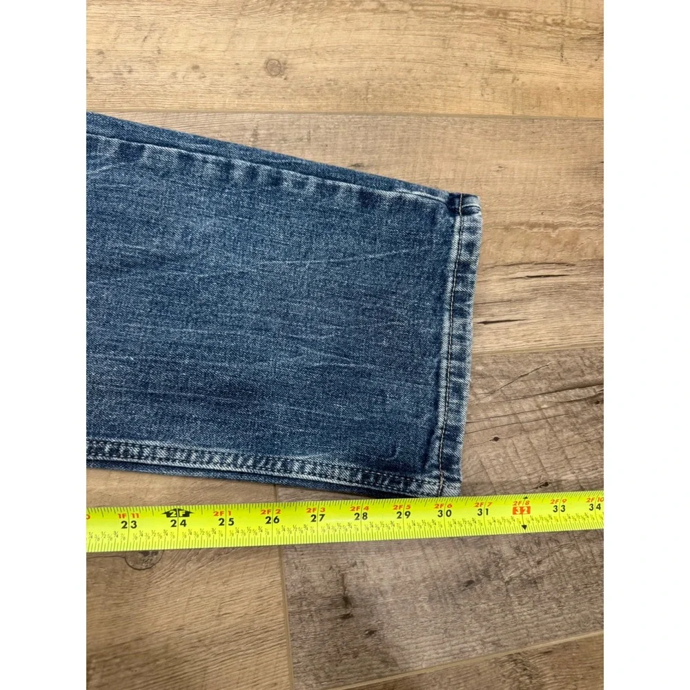 Wrangler‎ 20X Mens 44MWXSH Relaxed Straight Leg Jeans Blue Medium Wash 38x32